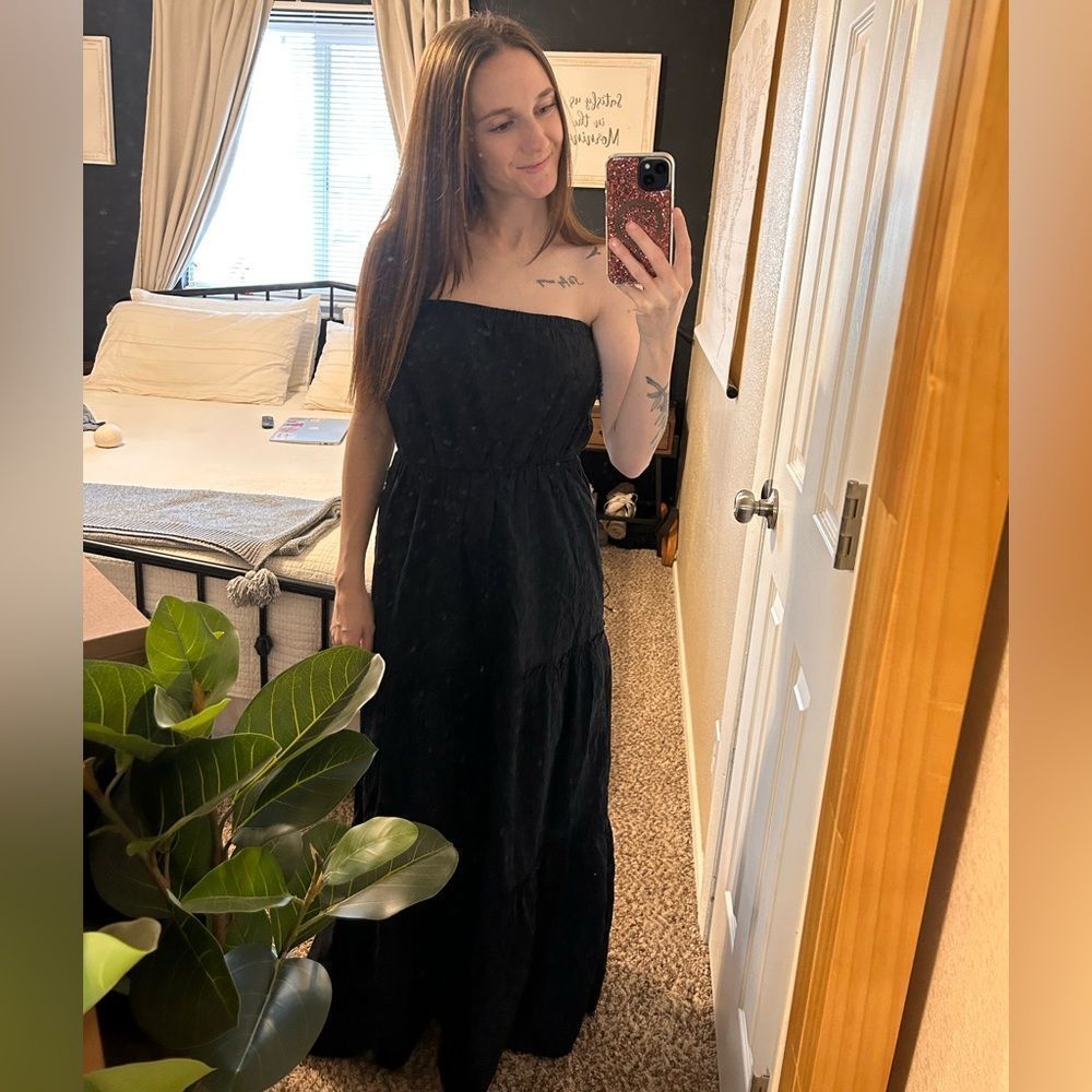Strapless Maxi Dress 